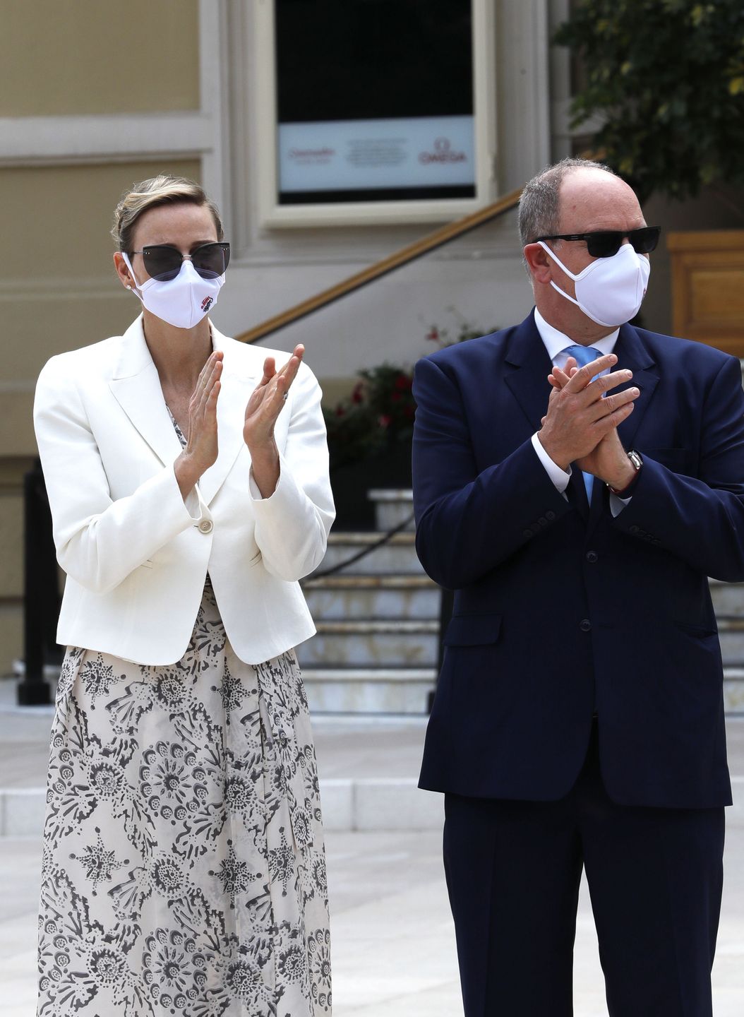 Księżna i książę Monako