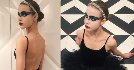 Kinga Rusin przebrała Igę za Czarnego Łabędzia! (FOTO)