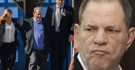Weinstein miał na sobie TRZY PARY KAJDANEK! Jedna nie objęła jego nadgarstków...