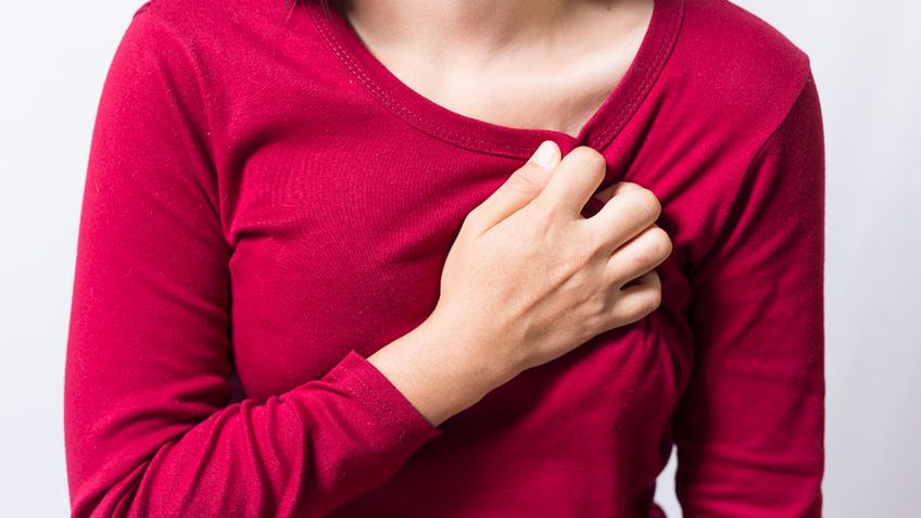Ból w klatce piersiowej