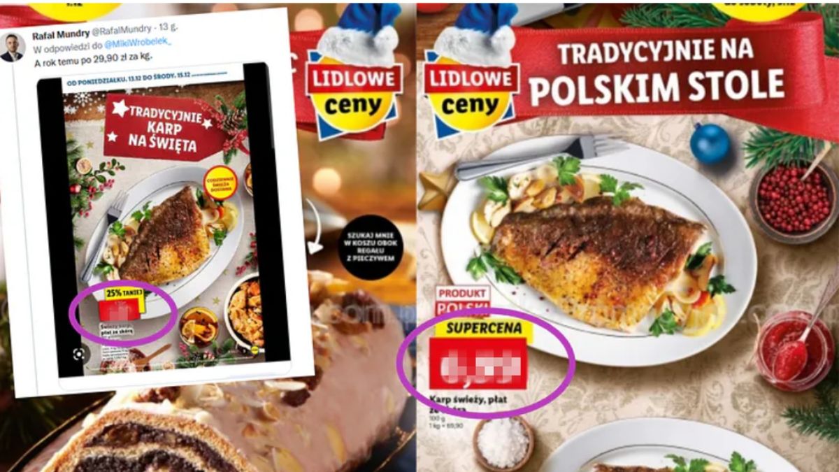 Ceny karpia w Lidlu wprawiają w osłupienie