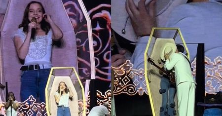 Sanah podczas koncertu wyszła z TRUMNY. W sieci OBURZENIE: "Teatrzyk z podstawówki" (WIDEO)