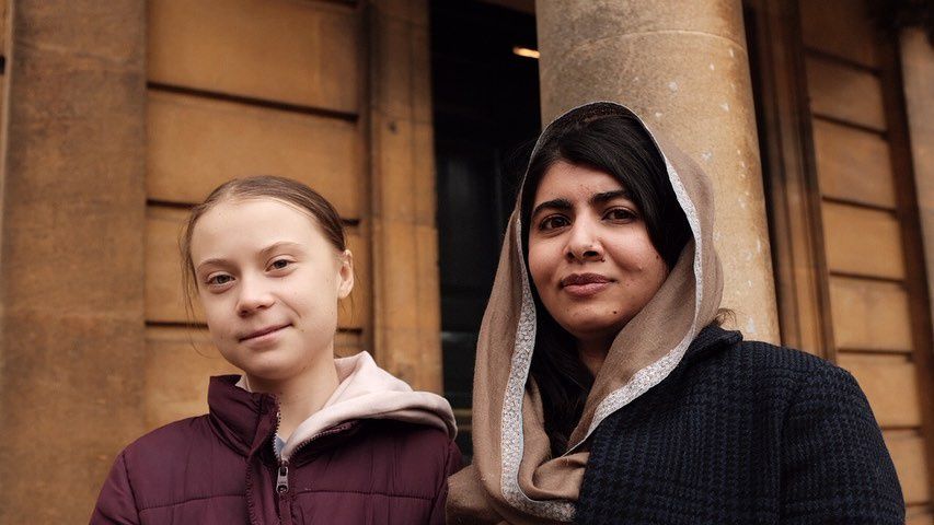 Greta i Malala razem