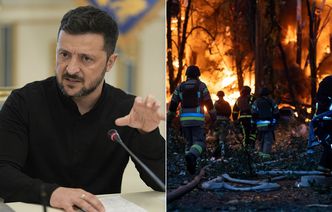 Ukraina: nocny atak Rosji największy od 2022 roku. Sikorski apeluje do Trumpa