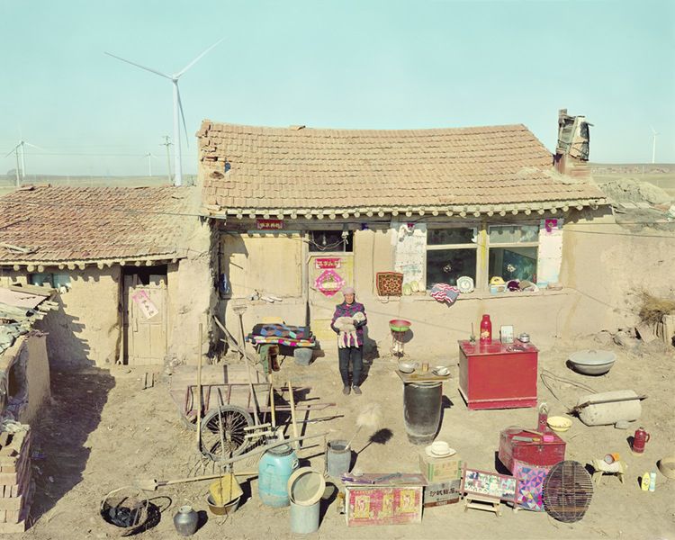 Przez 10 lat fotografował chińskie rodziny z ich całym dobytkiem 20