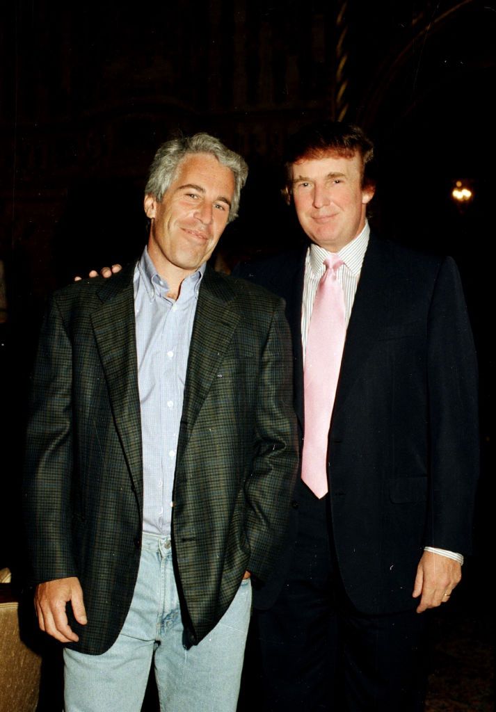 Jeffrey Epstein i Donald Trump