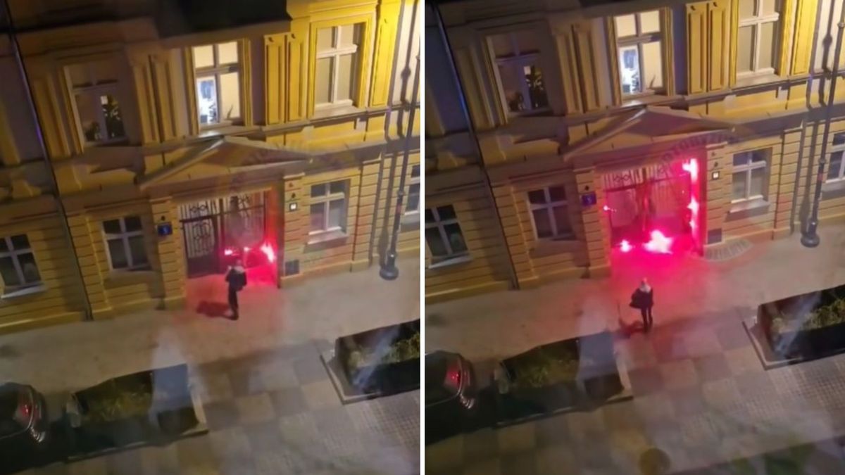 Niebezpieczny incydent z fajerwerkami w Łodzi