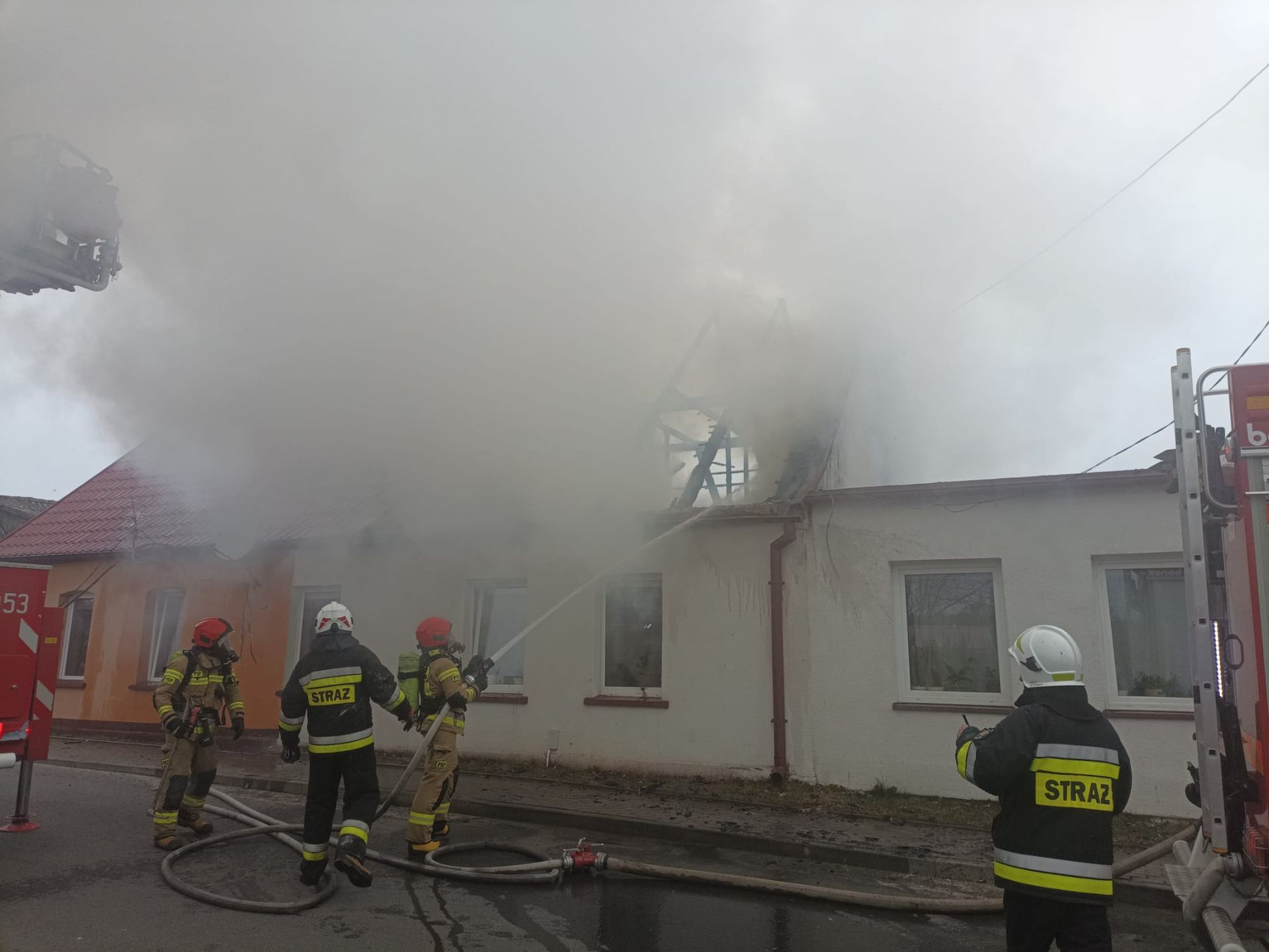 Pożar w Zdbicach