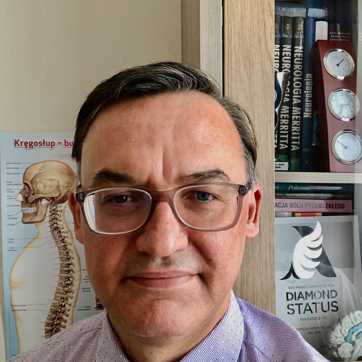 prof. Konrad Rejdak, kierownik Katedry i Kliniki Neurologii Uniwersytetu Medycznego w Lublinie.