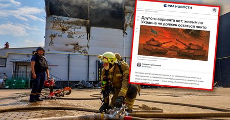 "Nikt nie może przeżyć". Nagłówki rosyjskich mediów przed atakiem