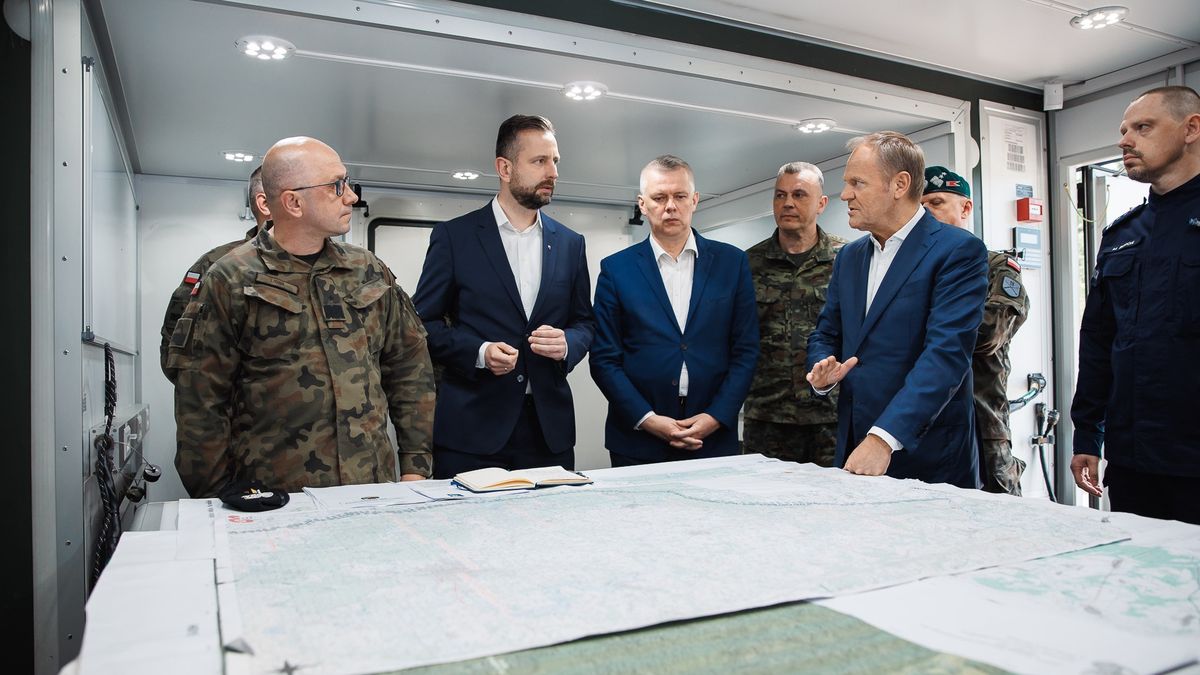 Dubicze Cerkiewne. Wizyta premiera w placówce Straży Granicznej