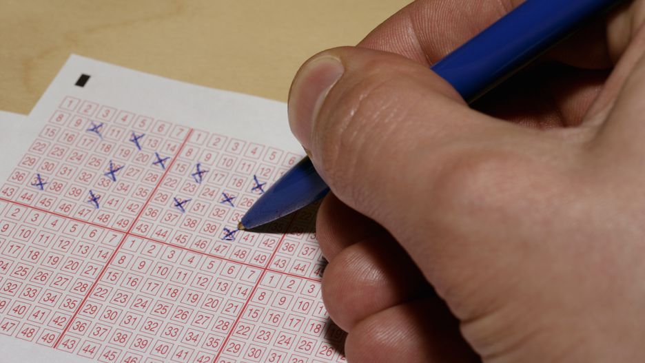 A person filling out a lottery ticket
Martin Diebel
Table, Pen, Blue, Card, Numbers, Lottery Ticket, Lotto, Germany, Fingers, Thumb, Nail, One Person, One Man, Man, Fortune, Luck, Squares, Chance, Risk, Digits, Indoors, Day, High Angle View, Cropped, Horizontal, Color Image, Photography