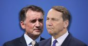 Cztery słowa Sikorskiego do Ziobry. "Zbyszek, pozowałeś na szeryfa"