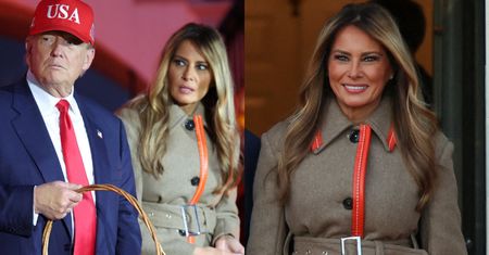 Melania Trump zadaje szyku podczas Halloween w Białym Domu (ZDJĘCIA)