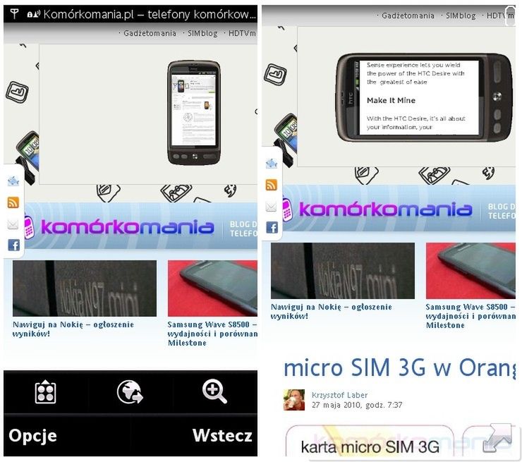 Sony Ericsson Vivaz – test 9