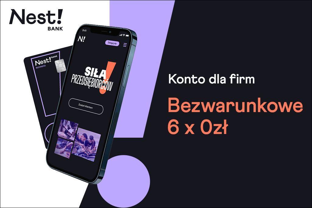 Nest Bank. Konto dla firm