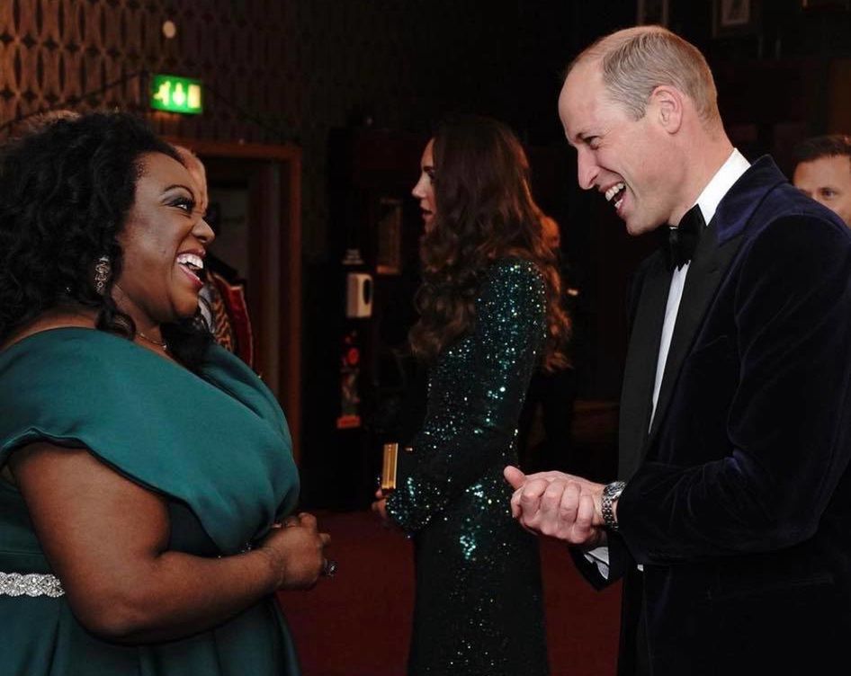 Kate Middleton i książę William na gali Royal Variety Performance