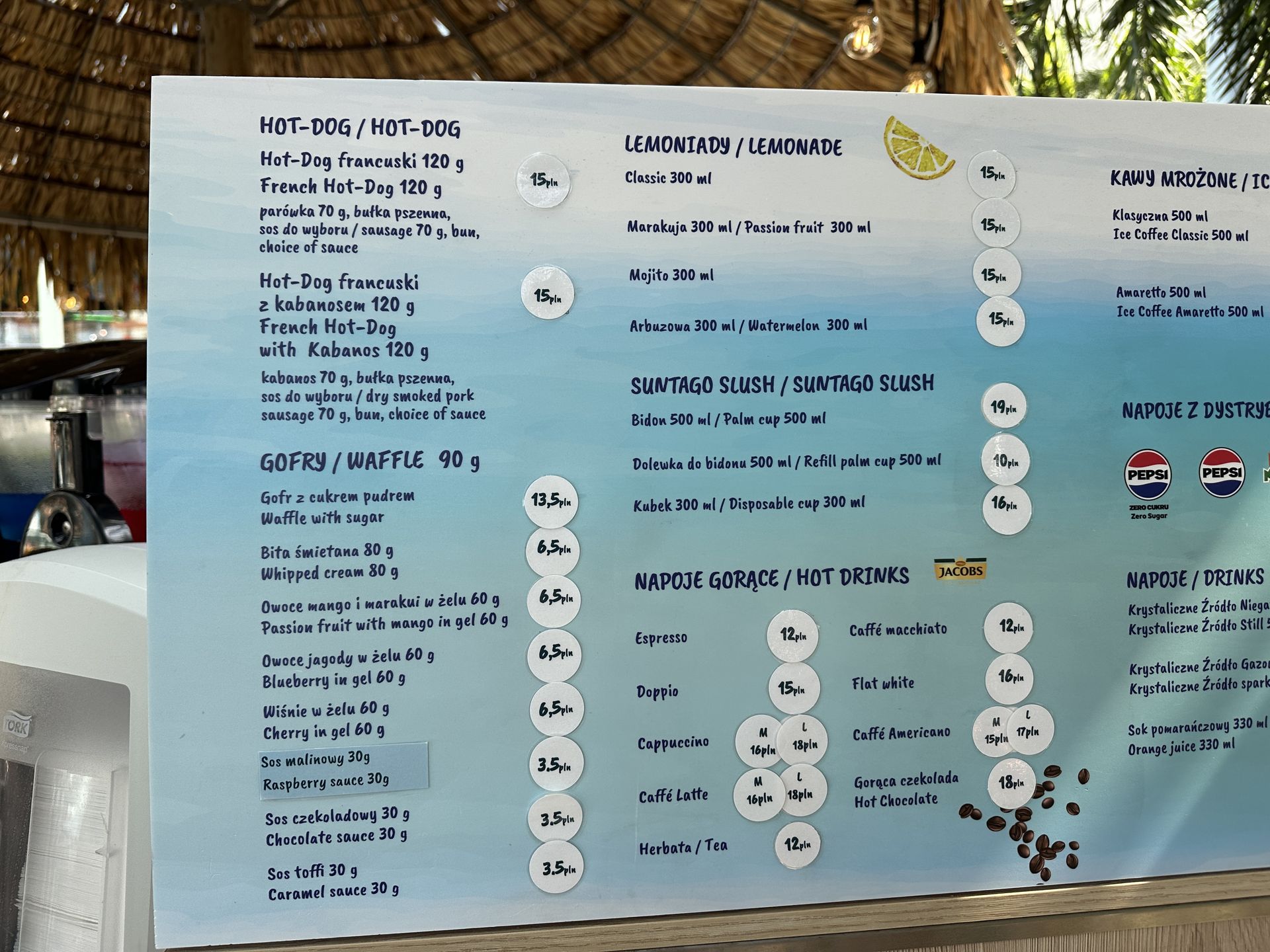 Park wodny Suntago w majówkę.