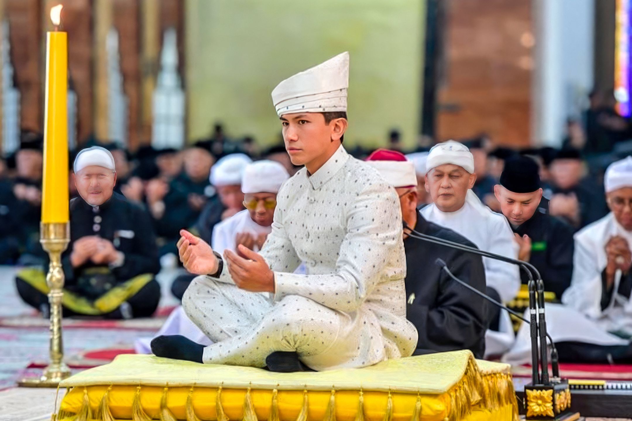 Ślub syna sułtana Brunei, księcia Abdula Mateena i Anishy Isy Kalebic