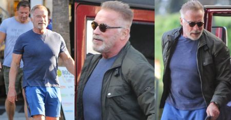 71-letni Arnold Schwarzenegger prezentuje atletyczną figurę w Los Angeles