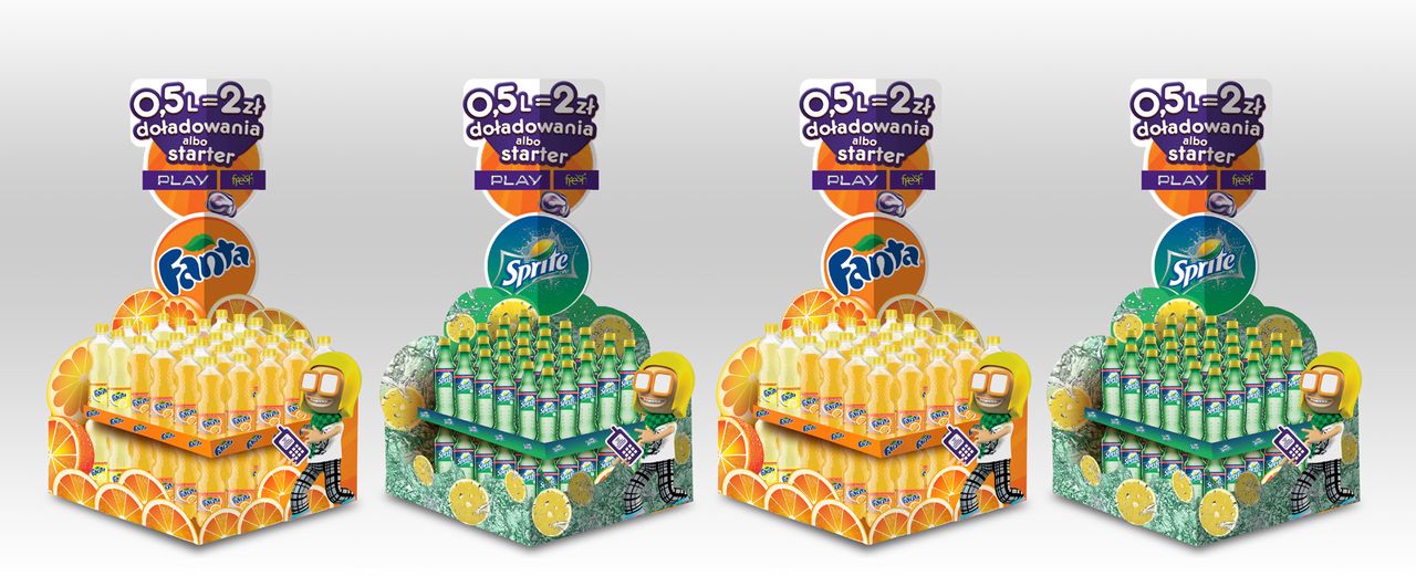 Promocja Play, Fanta i Sprite