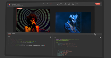 Anima. Zaprojektuj witrynę, a aplikacja zamieni ci ją w kod React Javascript