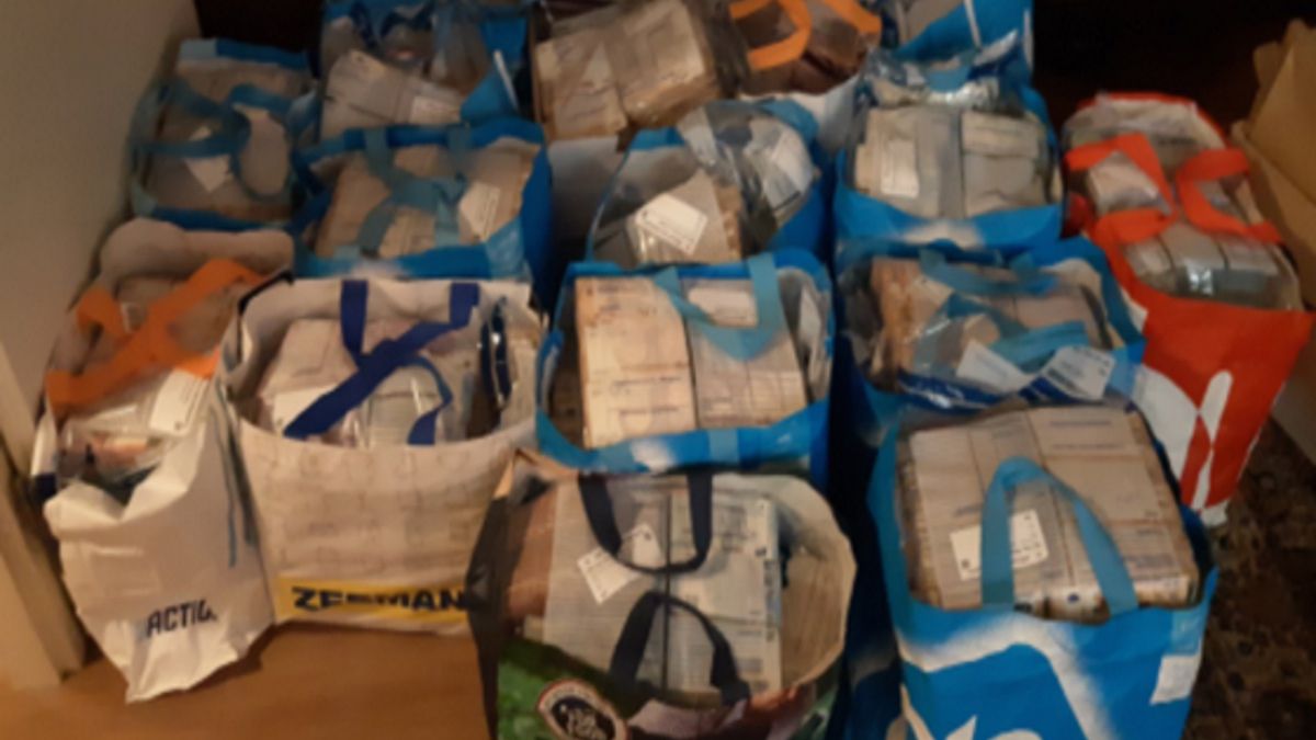 W znalezionych torbach znajdowało się aż 12 milionów euro