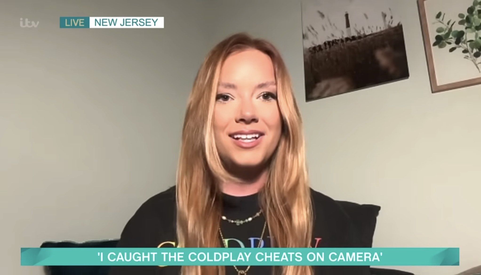 Grace Springer podczas rozmowy