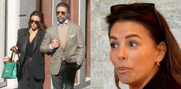 Eva Longoria szwenda się po luksusowych butikach w Mediolanie z mężem multimilionerem. Para jak z żurnala?