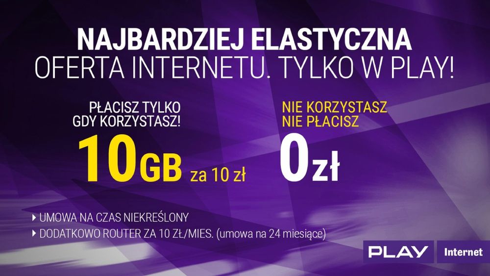Play staruje z ofertą 4G LTE Ultra. Nowa sieć to same plusy 10