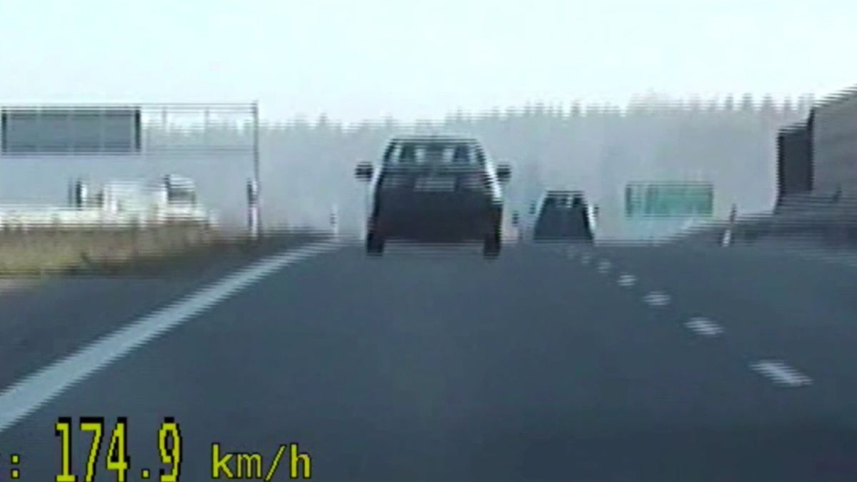 Radar wskazał 174 km/h