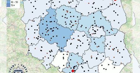 Tragiczny bilans wakacji. "Za każdym punktem zaznaczonym na mapie kryje się ludzka tragedia"