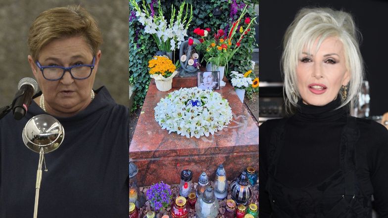 Środa odwiedziła grób Kory. Nie kryje niezadowolenia