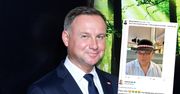 To nie żart. Tak Andrzej Duda skomentował zdjęcie dziennikarza TVN