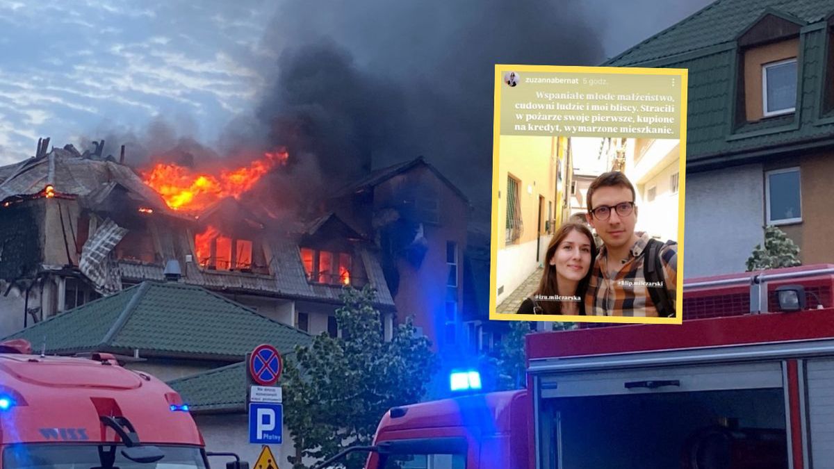 Tragiczny pożar w Ząbkach. Młodzi aktorzy apelują o pomoc