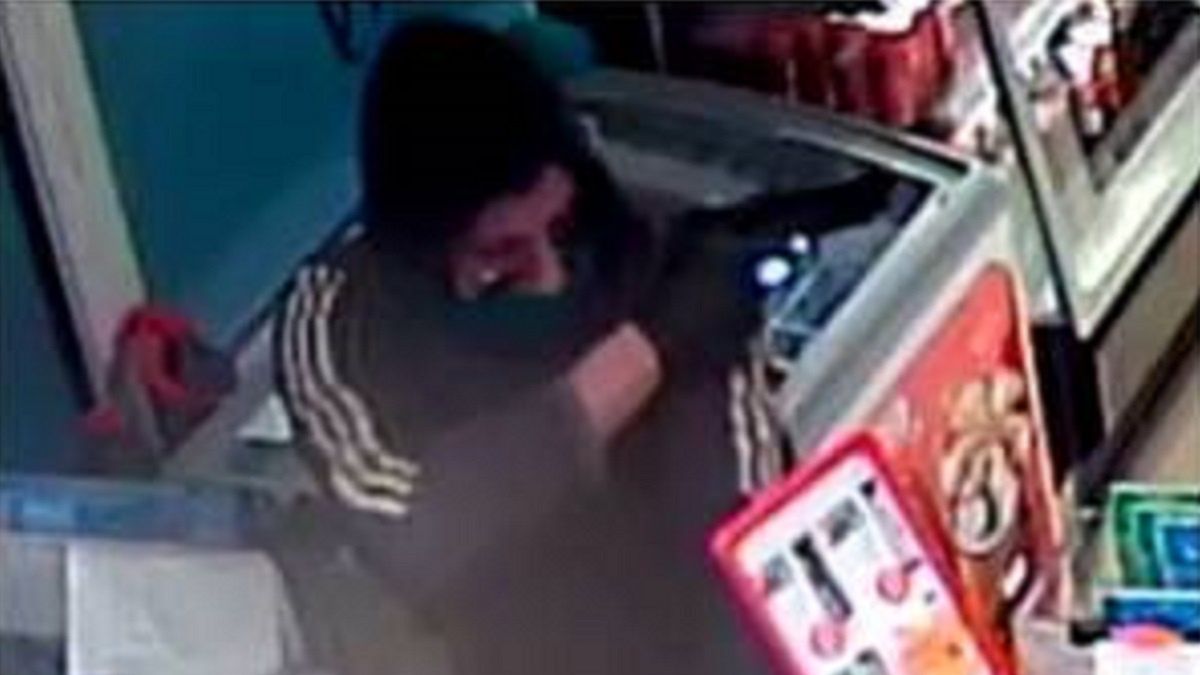 Jeden ze sprawców napadu 