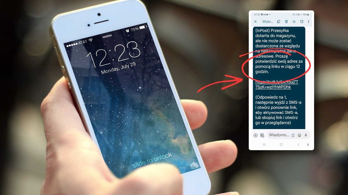 Uwaga na SMS-y o paczkach