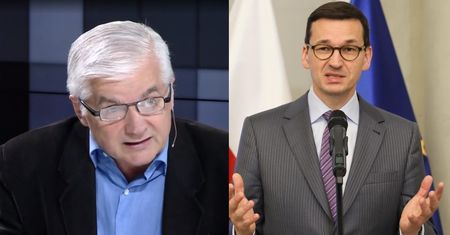 Cimoszewicz atakuje Morawieckiego: "Szef rządu powinien być szefem rządu, a nie POPYCHADŁEM"