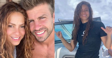 Romantyczna Shakira z Gerardem Pique na wakacjach (FOTO)