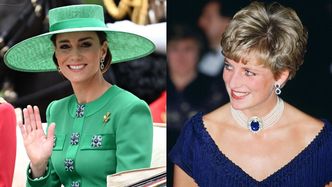 Kate Middleton oddała hołd księżnej Dianie. Tuż obok siedziała... królowa Camilla z nietęgą miną (ZDJĘCIA)