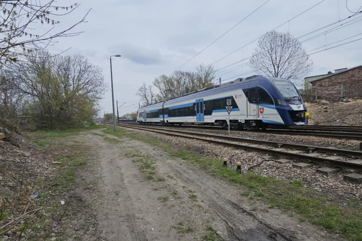 Pociąg potrącił kobietę niedaleko stacji kolejowej Lublin Północny