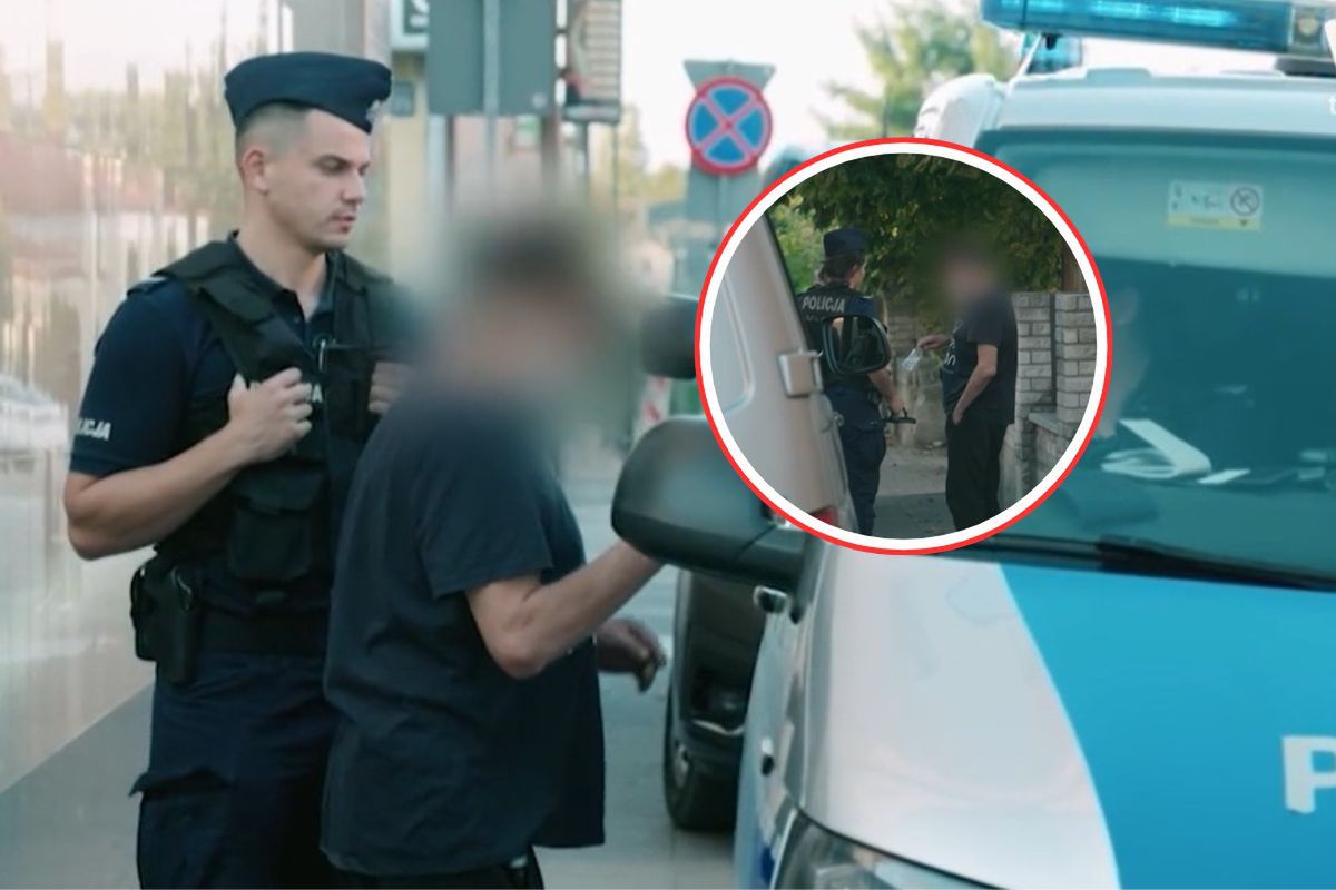 Przyłapali go na ulicy. Nagle się odpalił. "Śledzicie mnie"