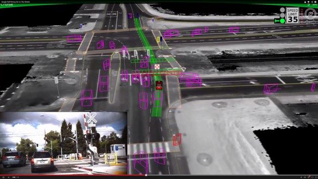 Google Self Driving Car tory