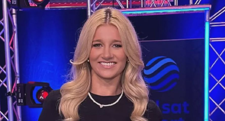 Reporterka Polsat Sport w "Ninja vs. Ninja"