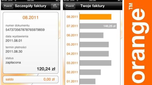 iCare - dostęp do konta Orange z poziomu telefonu 1