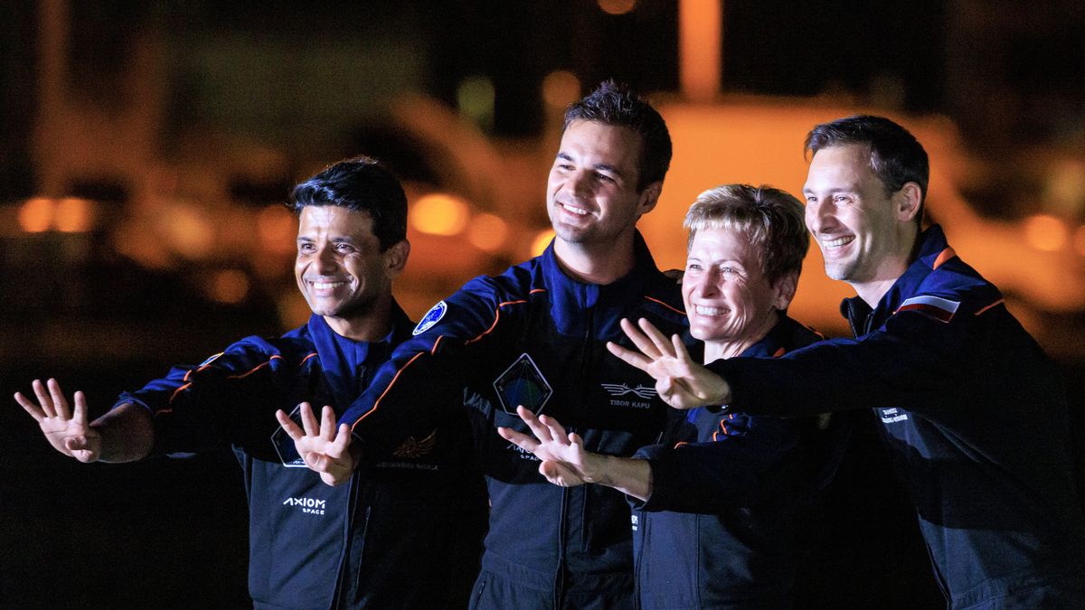 Załoga misji Axiom 4