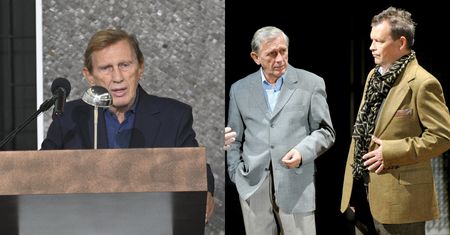 Jan Englert wygłosił poruszające przemówienie na pogrzebie Jana Frycza: "Przez wiele lat uważałem się za jego STARSZEGO BRATA" (WIDEO)