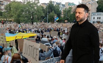 Presja na Zełenskiego. Bloomberg: Prezydent rozważa dymisję generała