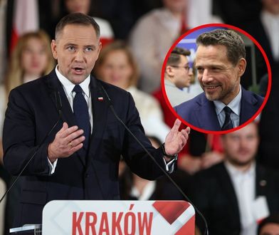 W pierwszym przemówieniu Nawrocki od razu wbił szpilę Trzaskowskiemu