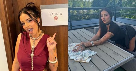 Fagata sama sprzedaje swoje zdjęcia, ale jest zazdrosna o chłopaka. "Widzę wszystko i nawet dobrze się bije"
